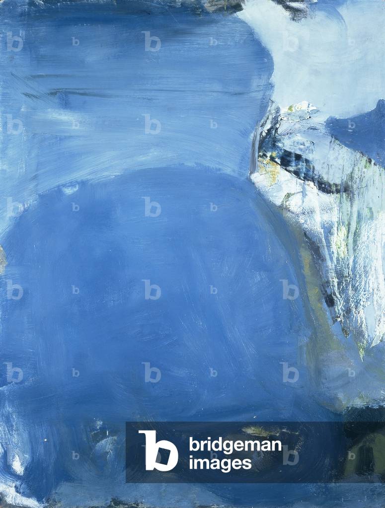 Stille Küste, 1957 (Öl auf Masonit)