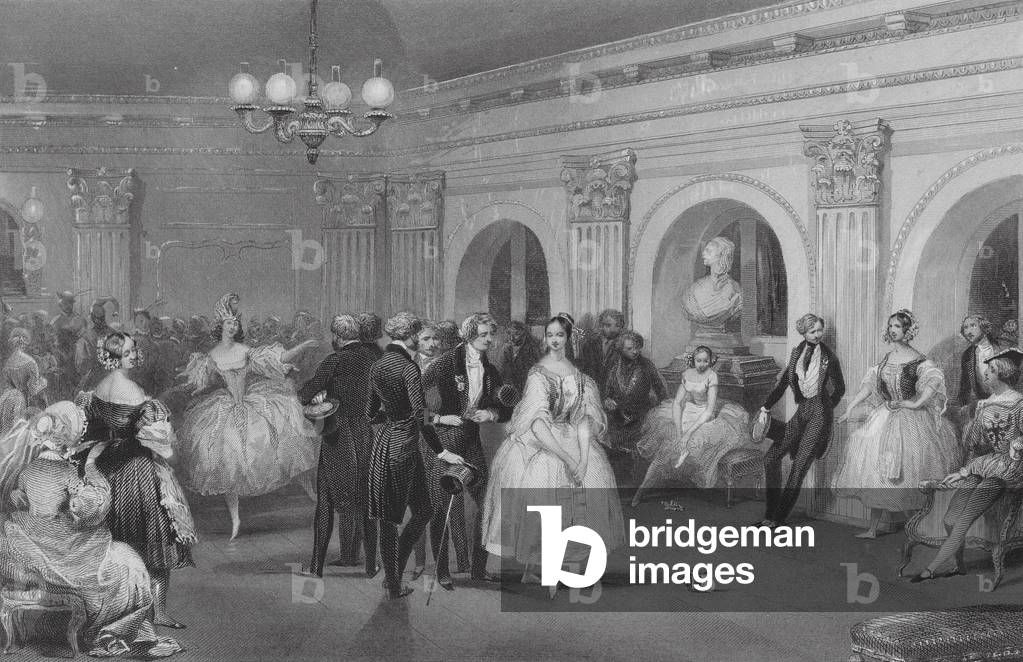 The Green, Room of the Opera (engraving)