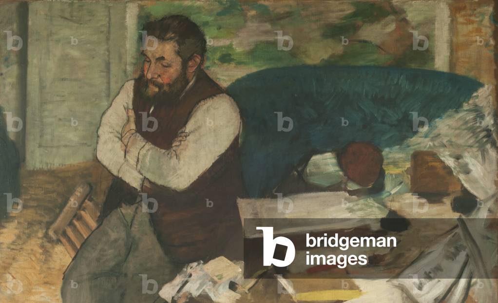 Porträt von Diego Martelli, 1879 (Öl auf Leinwand)