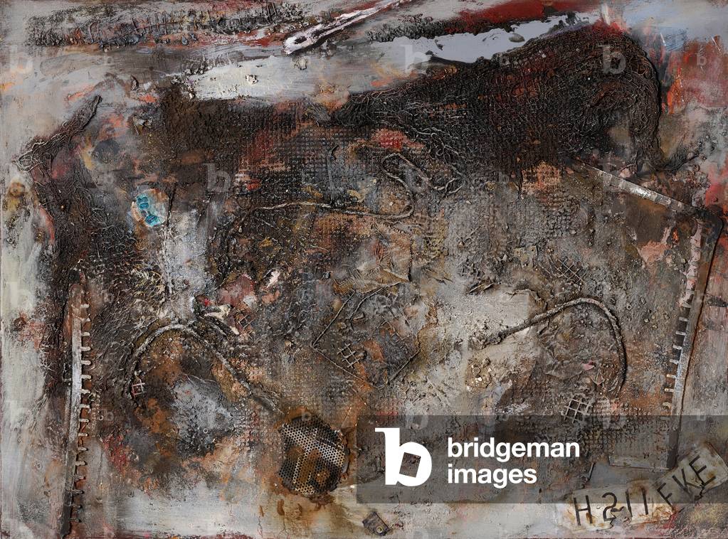 H211 FKE I, 1997-8 (collage acrilico su tela)