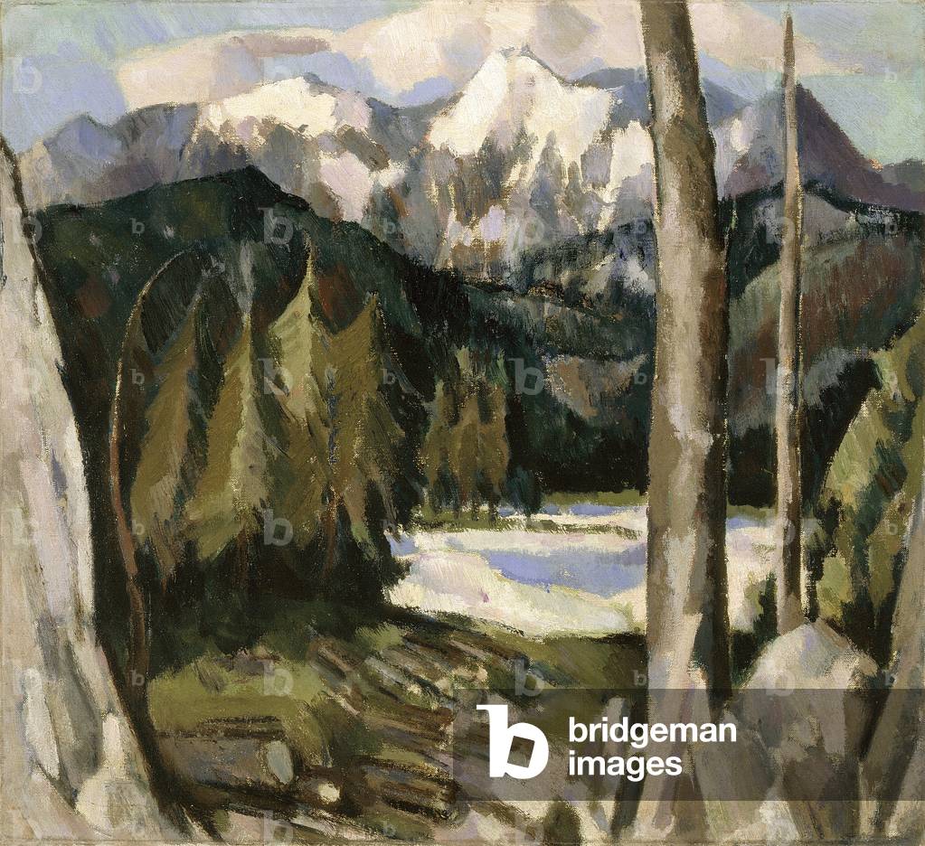 Cairngorm, 1929 (pittura ad olio su tela)