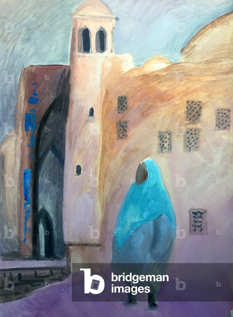 Image de Peinture représentant Boukhara Scène 1977 par Ruben Suryaninov