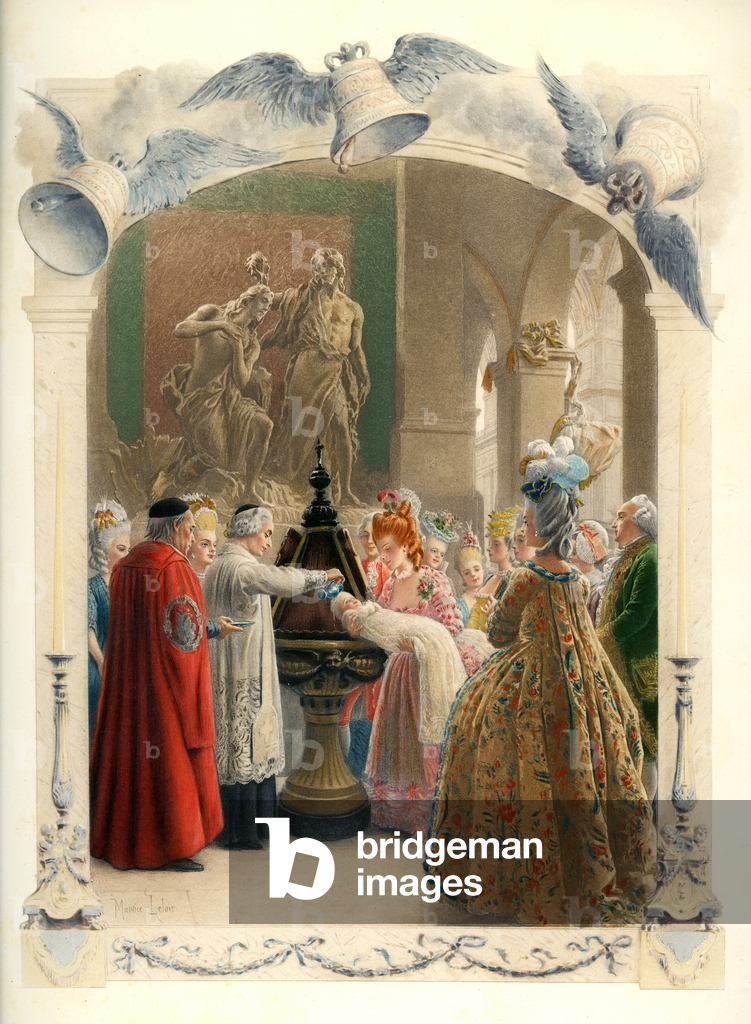 Baptism at Saint Roch, 1899 (illustration)