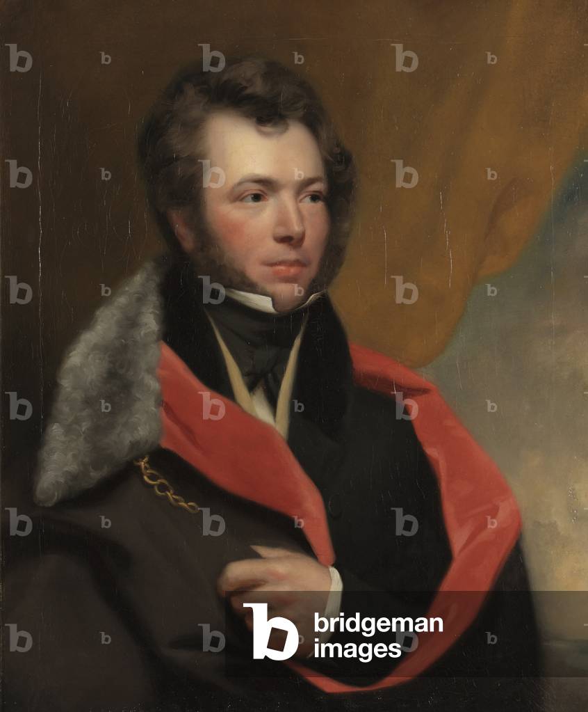 Richter John Johnes, c.1820-1830 (öl auf leinwand)