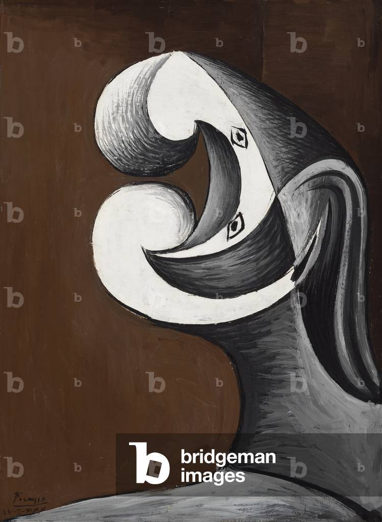 Image of Painting depicting Abstraction (Head) 1930 by Pablo Picasso