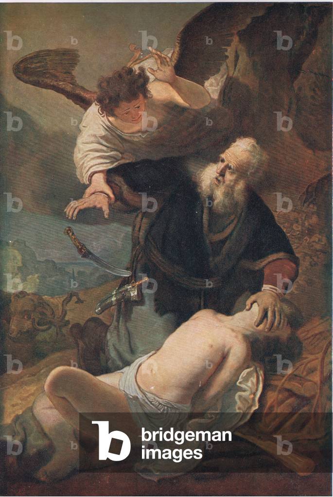 Il sacrificio di Isaac, Bibbys Annual, 1916-1917 (colore lito)