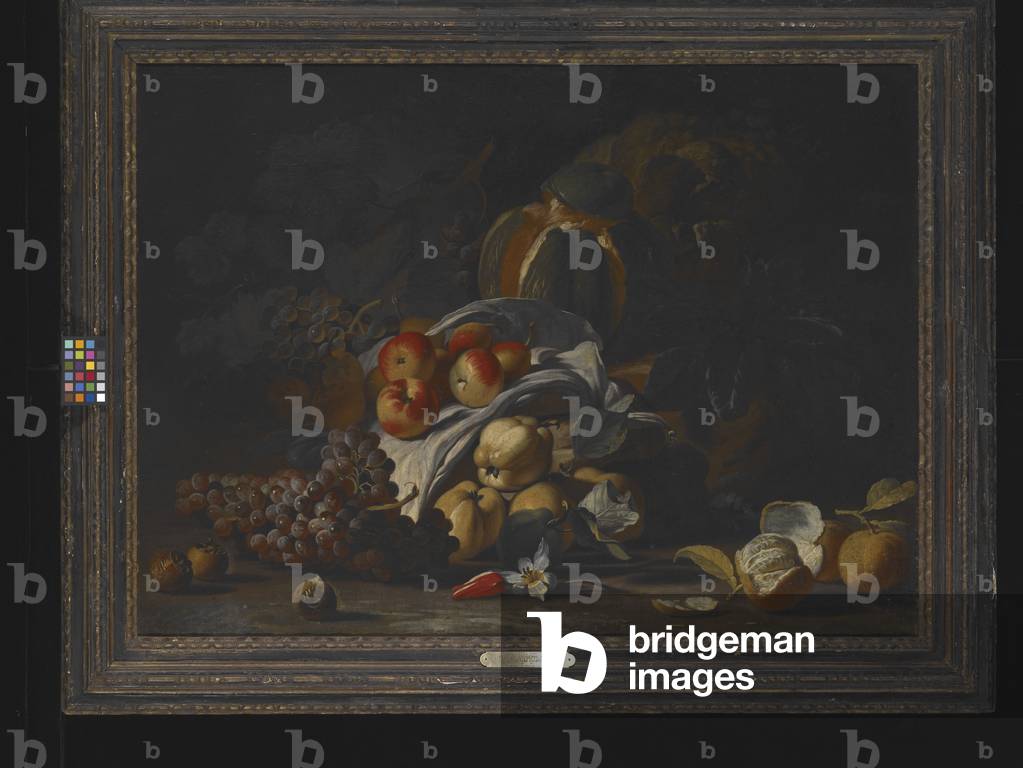 Bild von Gemälde "Frucht stillleben (öl auf leinwand)" von Italian School