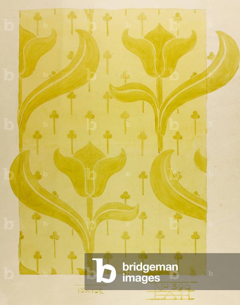 Tulipani, c.1895 (gouache su carta)