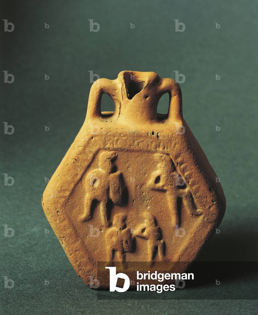 Flachmann für Gladiatoren, Emilia-Romagna (Keramik)