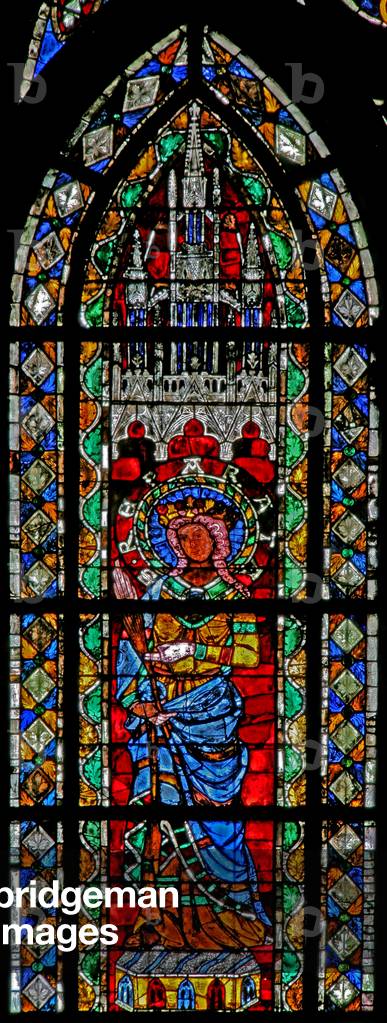 Window w204 depicting St Reparate (stained glass) by French Artist