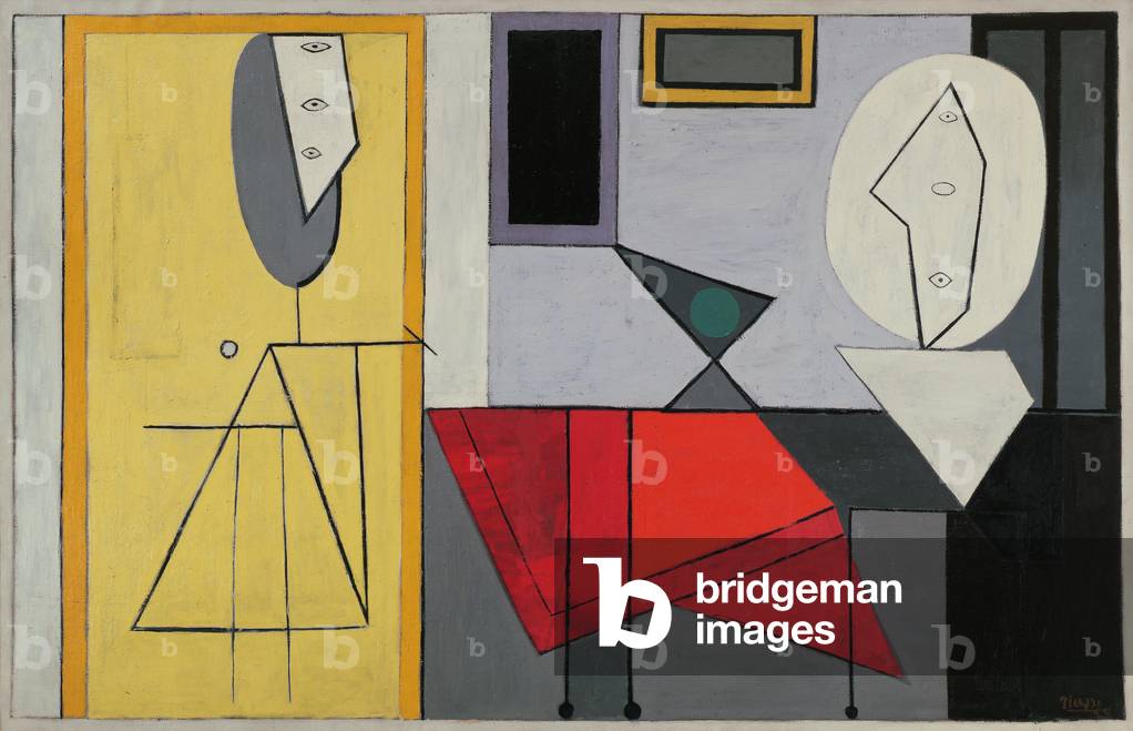 Bild von Gemälde "Das Studio" 1927 von Pablo Picasso