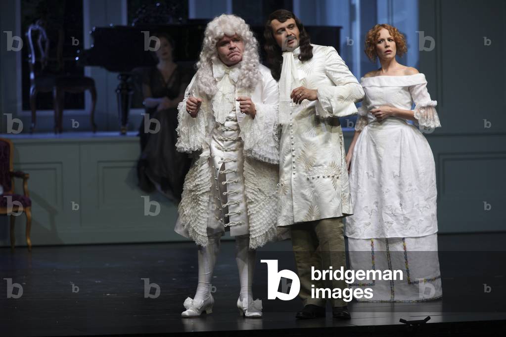 Rotschopf, Obonya e Dvorak in Ariadne auf Naxos