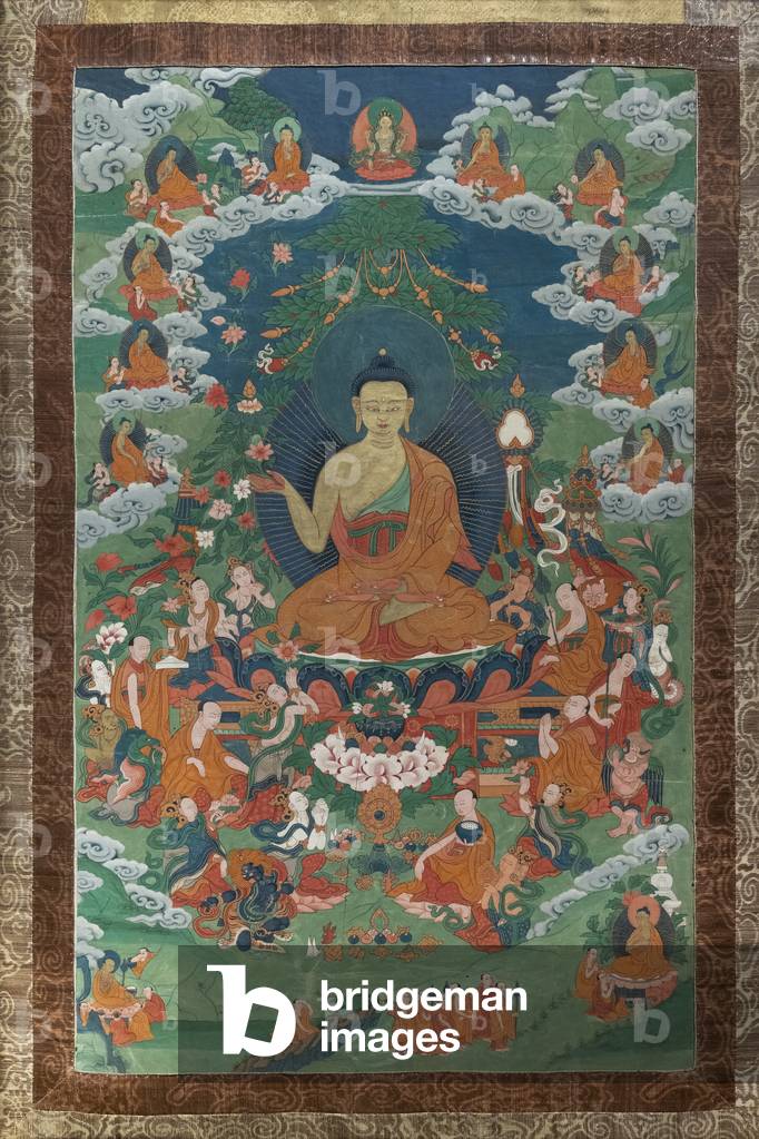 "Il sermone sul picco degli avvoltoi a Rajagriha. Tibet orientale" di Tibetan School