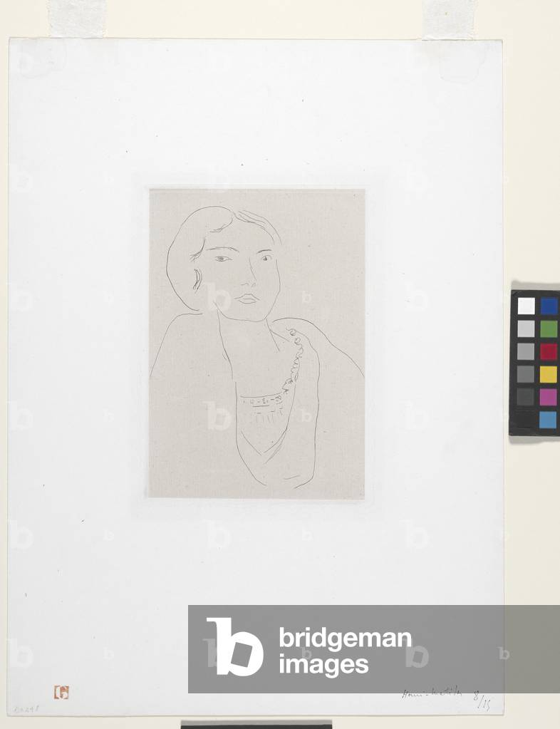 Immagine di Incisione "Emma L." 1916 di Henri Matisse