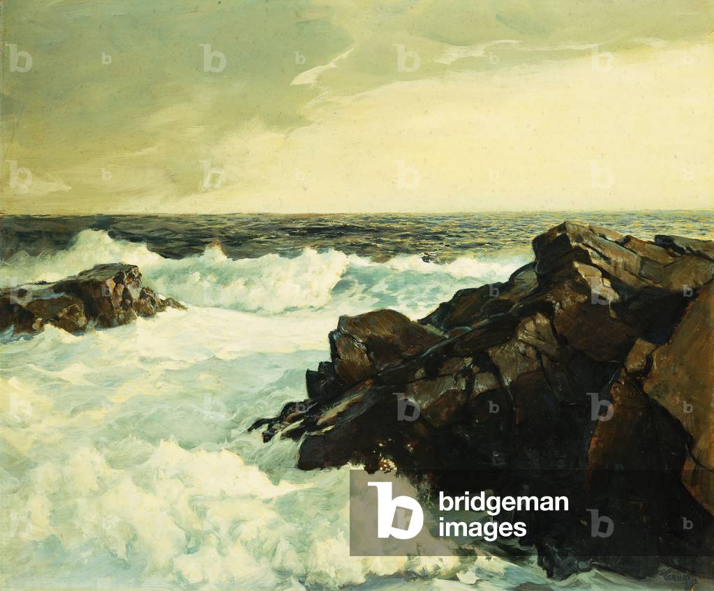 Bild von Gemälde "Hochzeiten (Öl auf Masonit)" von Frederick Judd Waugh