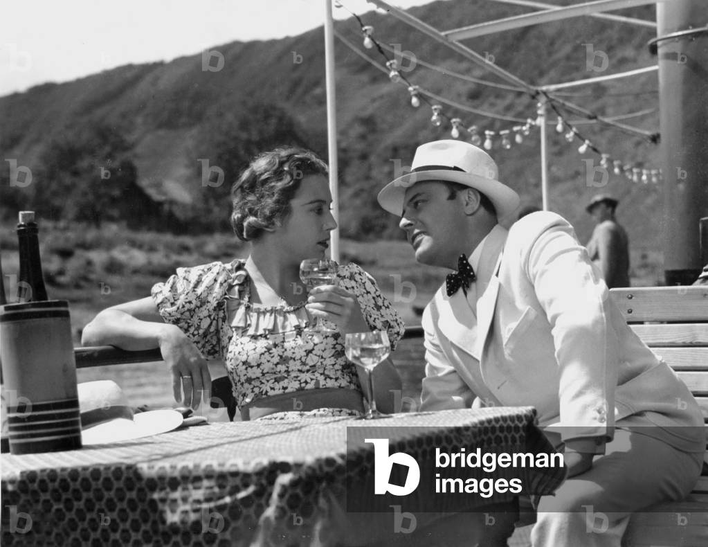 Bild von Fotografie "Leny Marenbach und Harald Paulsen in 'If we were all ens'" 1936, b/w