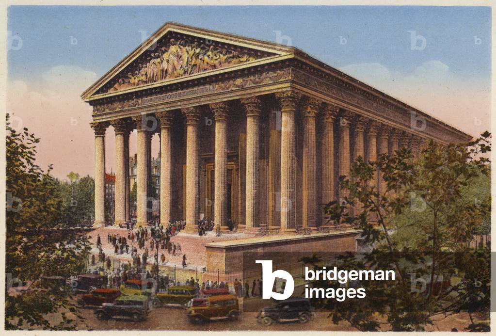 Parigi: La Madeleine (foto a colori)
