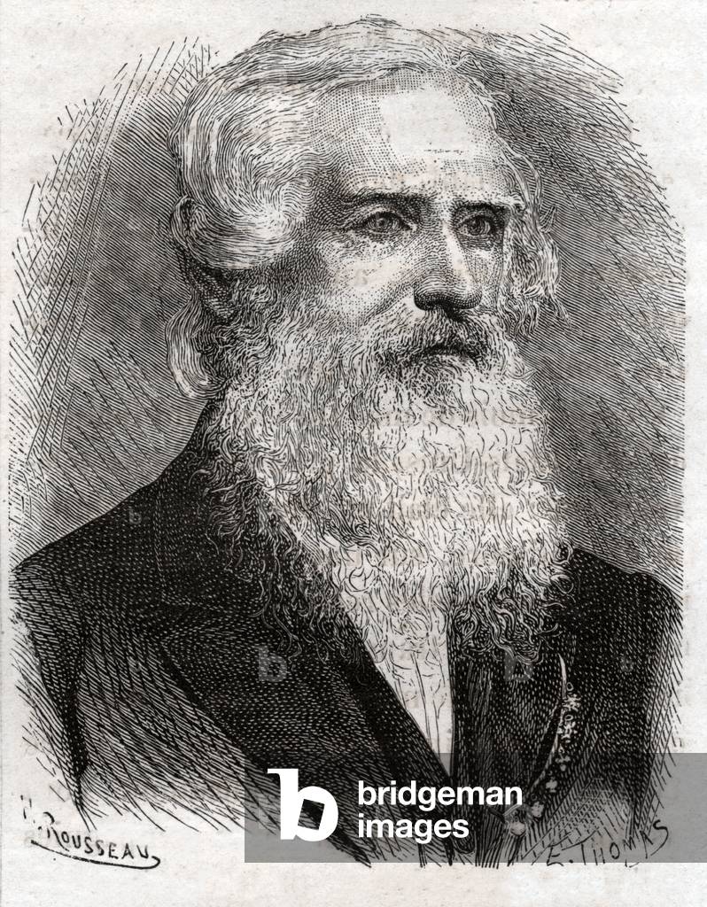 Image of Engraving depicting Samuel Morse. 1801 by French Artist, b/w
