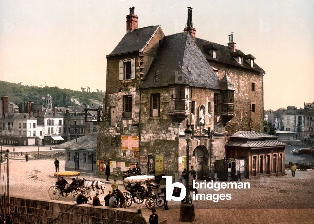 Immagine di Fotografia "Casa del luogotenente a Honfleur in Normandia (Francia)" 1900