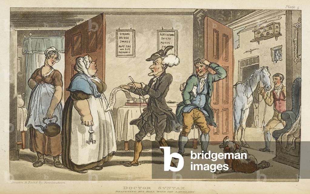 Doktor Syntax in Streit