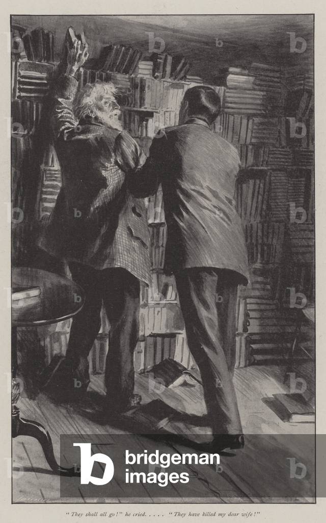 Bild von Druck "Christopherson" 1902 von Frederick Henry Townsend, b/w