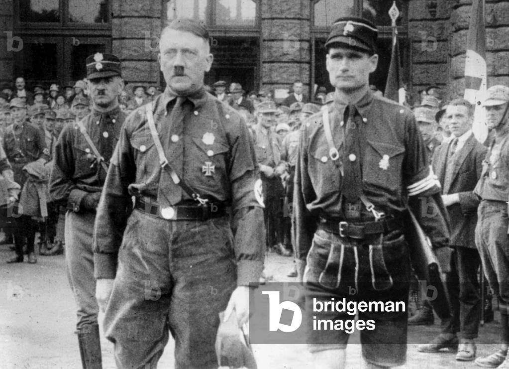 Adolf Hitler Rudolf Image of Adolf Hitler and Rudolf Hess at the Reich Party Congress