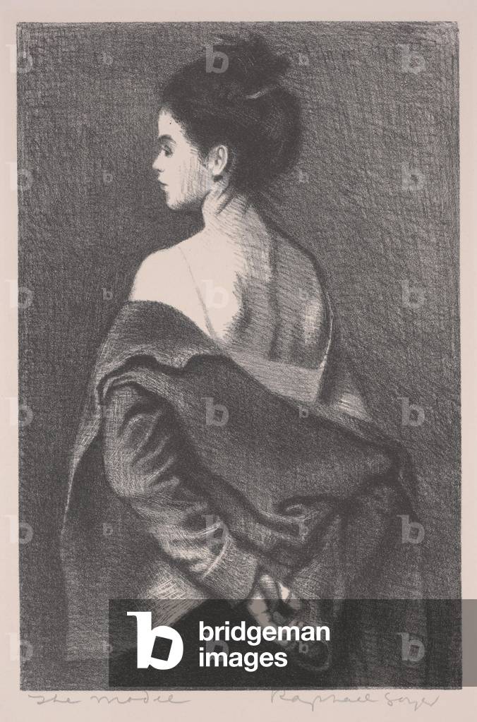 The Model, 1944 (litho)