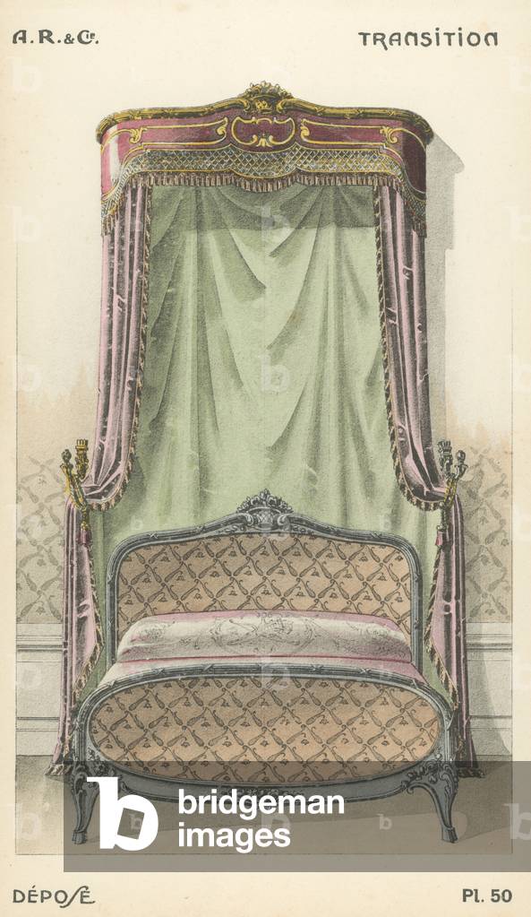 Illustration from interior design product catalogue from A R & Cie by French Artist