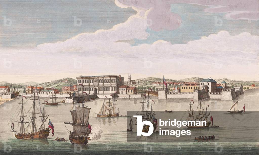 Bombay und die Malabar-Küste im Jahr 1754.