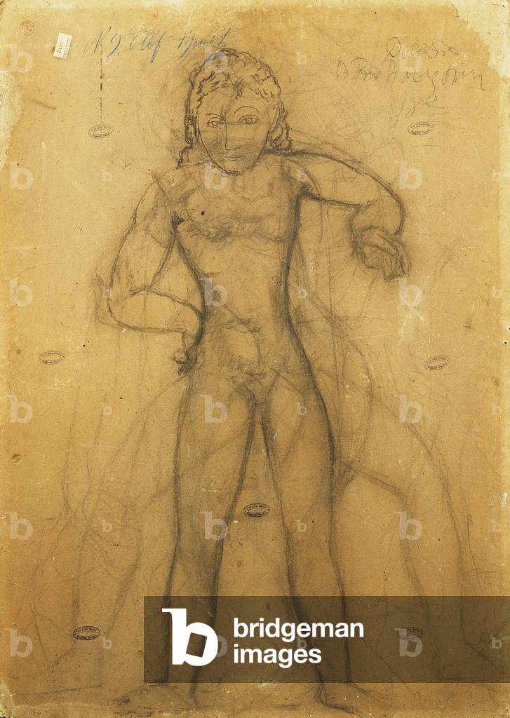 Maternità; La Maternità, 1901 (olio a bordo)