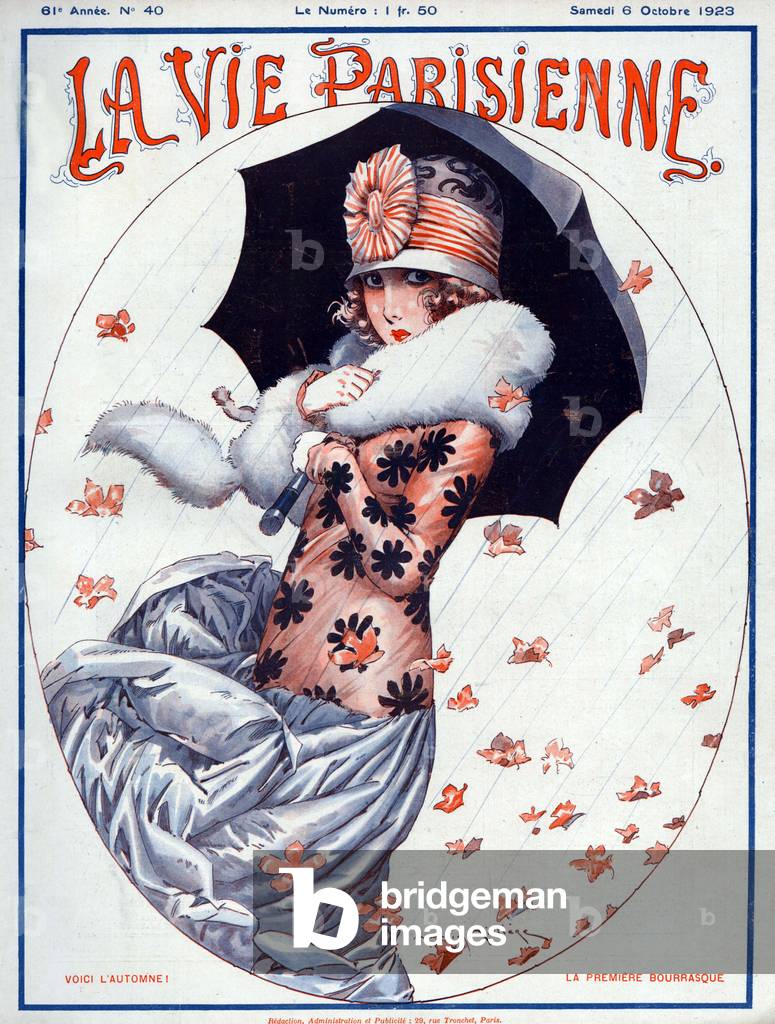 Copertina della rivista La Vie Parisienne, Francia, anni '20 (stampa)