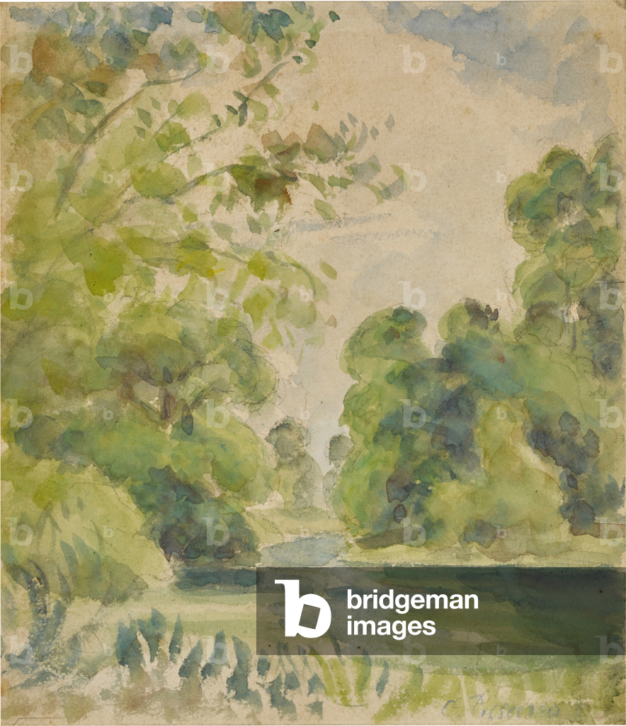 Immagine di Disegno "Kew Gardens" 1892 di Camille Pissarro