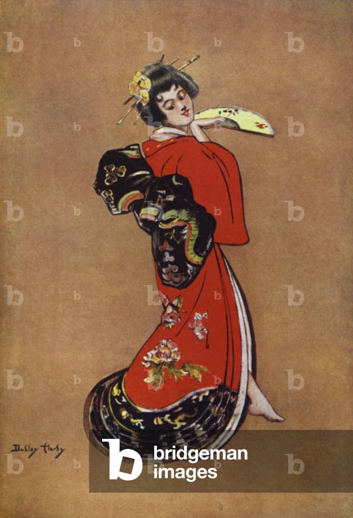 The Geisha, design for a poster (poster)