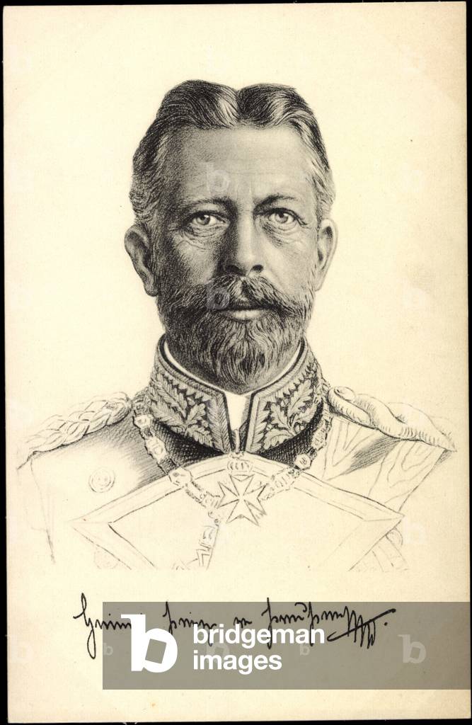 Immagine di Stampa "Artista Principe Enrico di Prussia", b/w