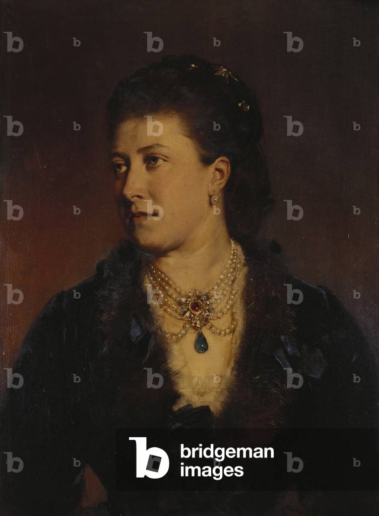 Princess Helena, Princess Christian of Schleswig-Holstein, 1875 (oil on canvas)