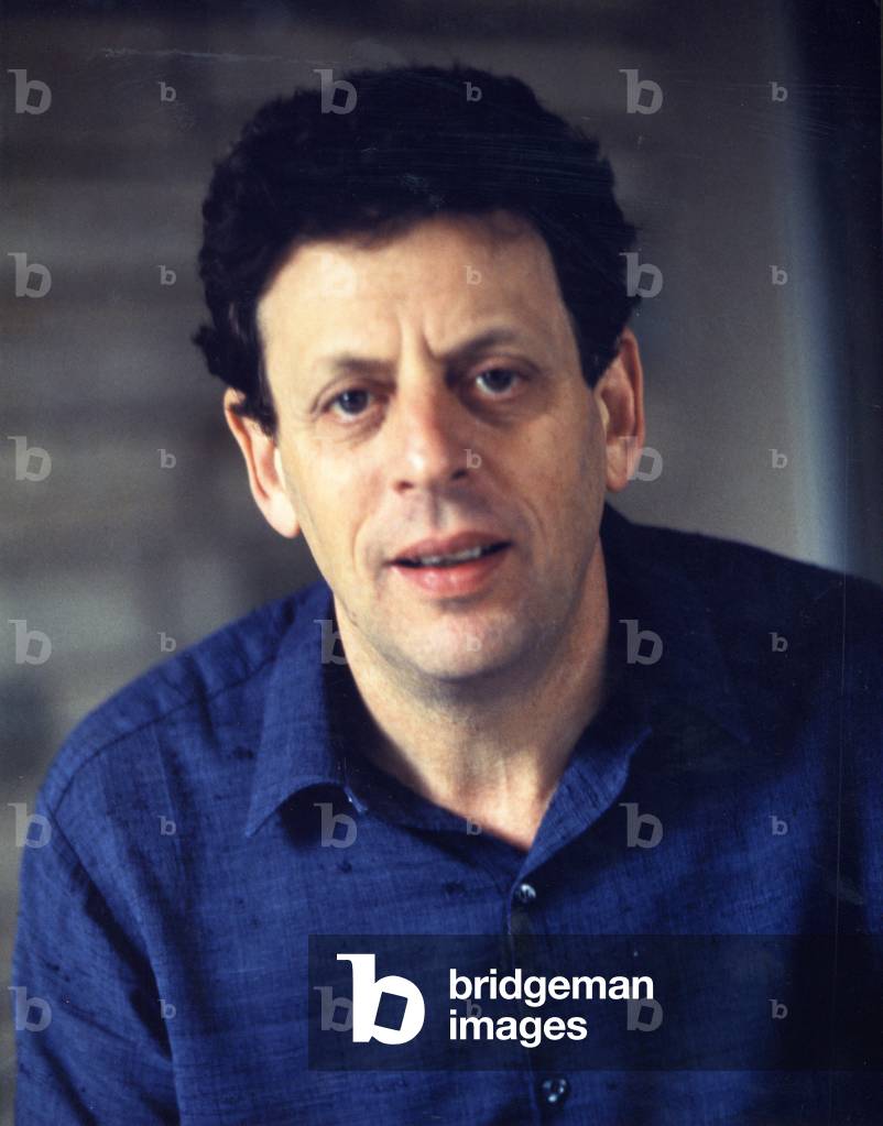 Ritratto di Phillip Glass, 1989 (foto)