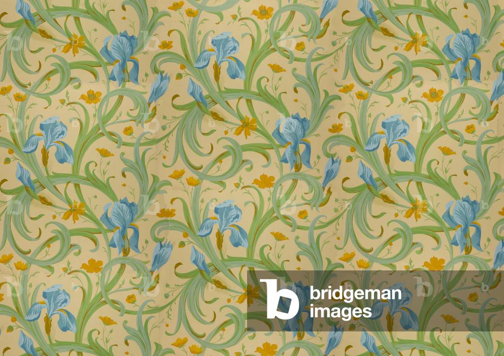 Meader Iris n. 239 c1895 (stampa tessile)