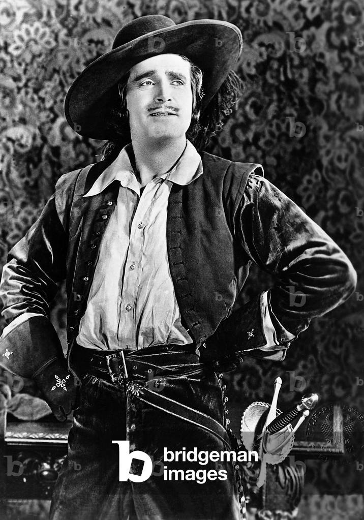 Bild von Fotografie "Douglas Fairbanks in 'The Iron Mask'" 1929, b/w