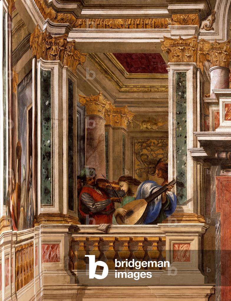 Barock - Malerei: Refektorium - Trinita dei Monti, Rom, Italien