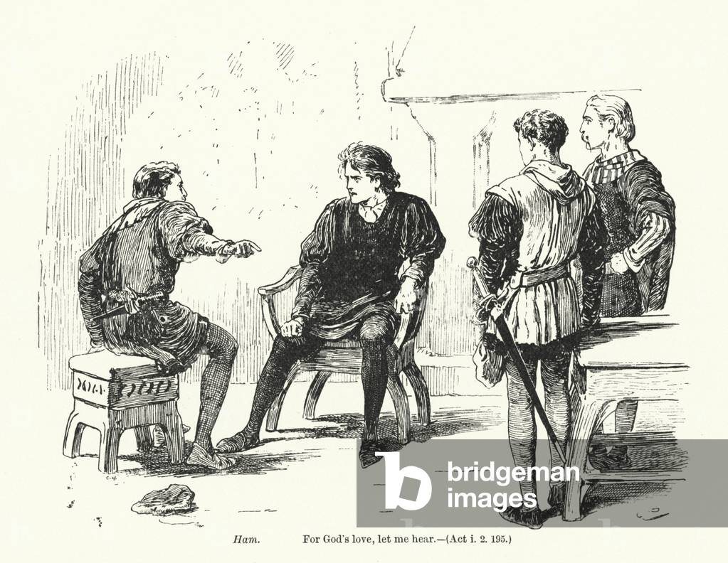 Shakespeare : Hamlet (litho)