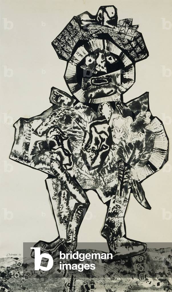 "The Trooper; Le Reitre", 1955 di Jean Dubuffet