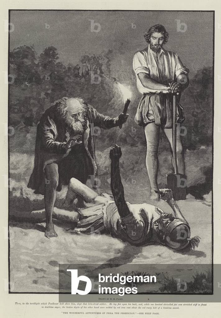 The Wonderful Adventures of Phra the Phoenician (engraving)