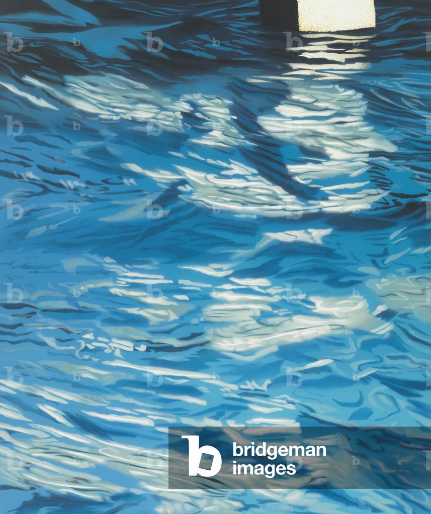 Bild von Gemälde "Wasser 2 (Öl auf Leinwand)" von Brendan Neiland