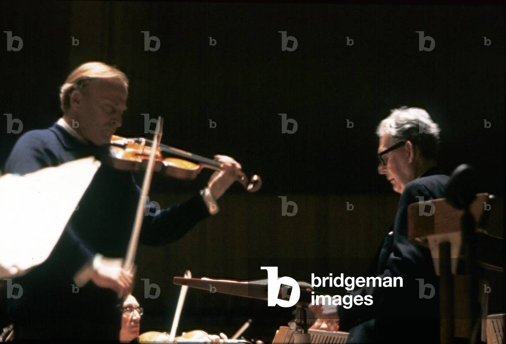 MENUHIN, Yehudi - Geige spielen, Ende der 1960er