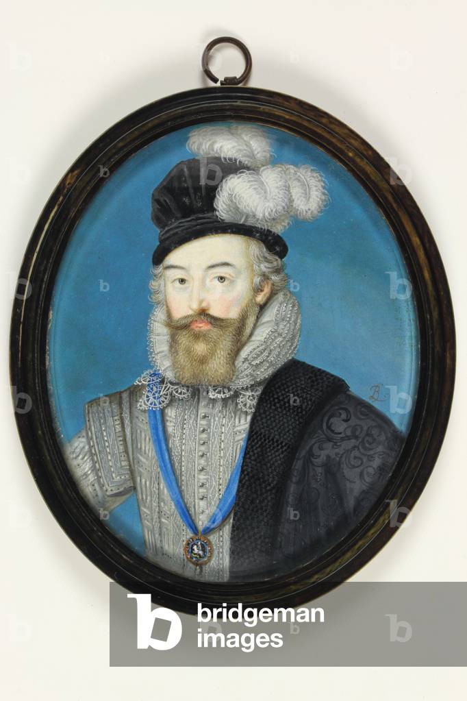 Robert Dudley, Graf von Leicester (w/c auf vellum)