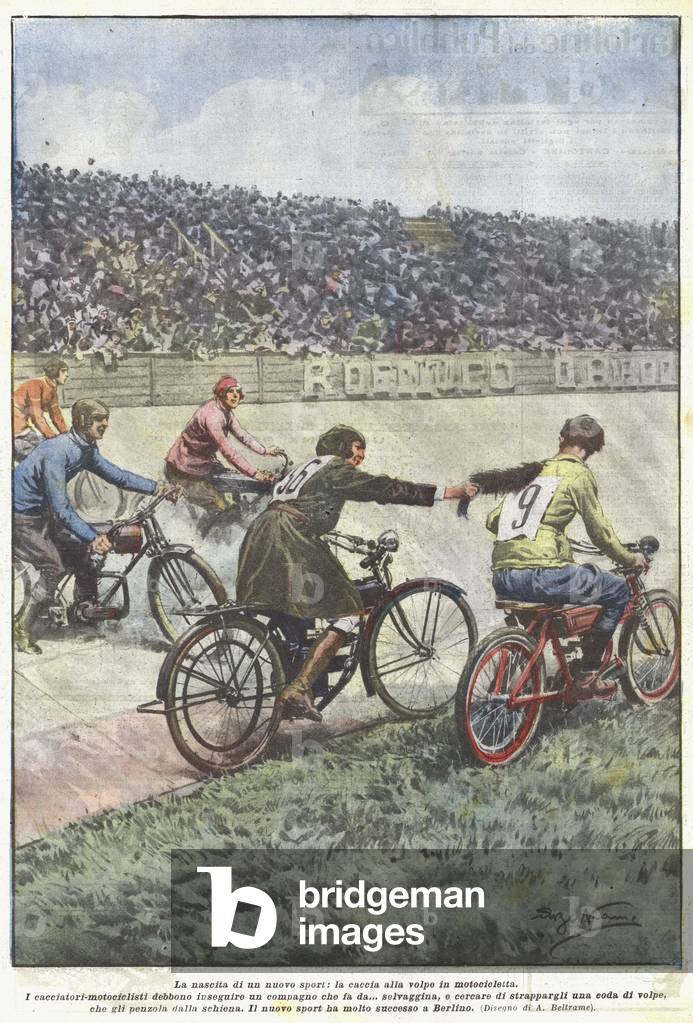 The birth of a new sport by Achille Beltrame