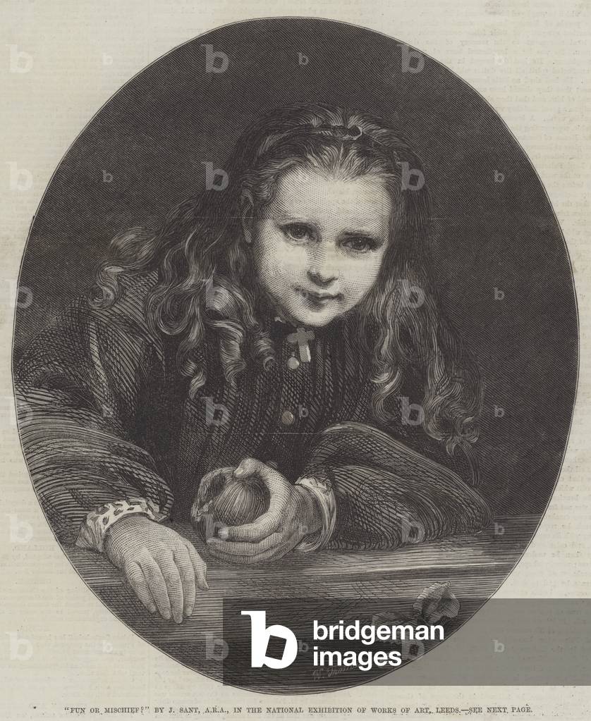 Fun or Mischief? (engraving)