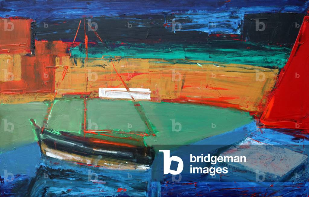 Immagine di Dipinto "Abstract Boats" 2010 di Paul Powis