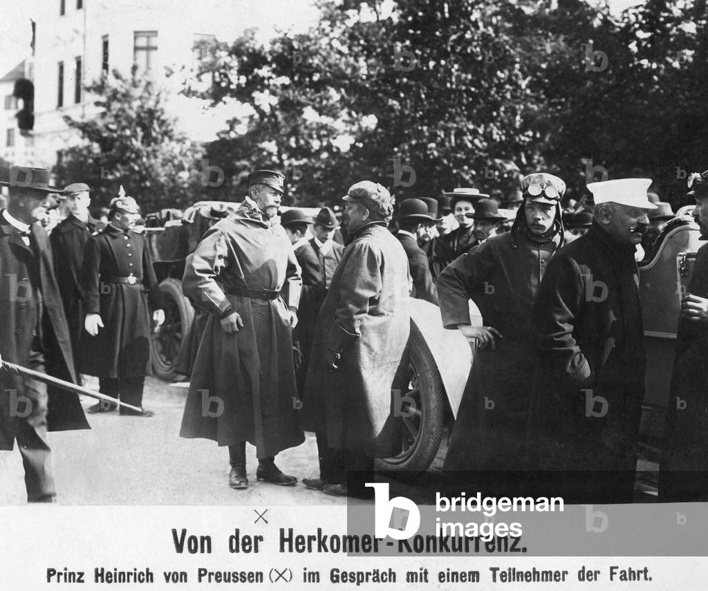 Image of Photography depicting Henry of Prussia at the Herkomer competition 1906