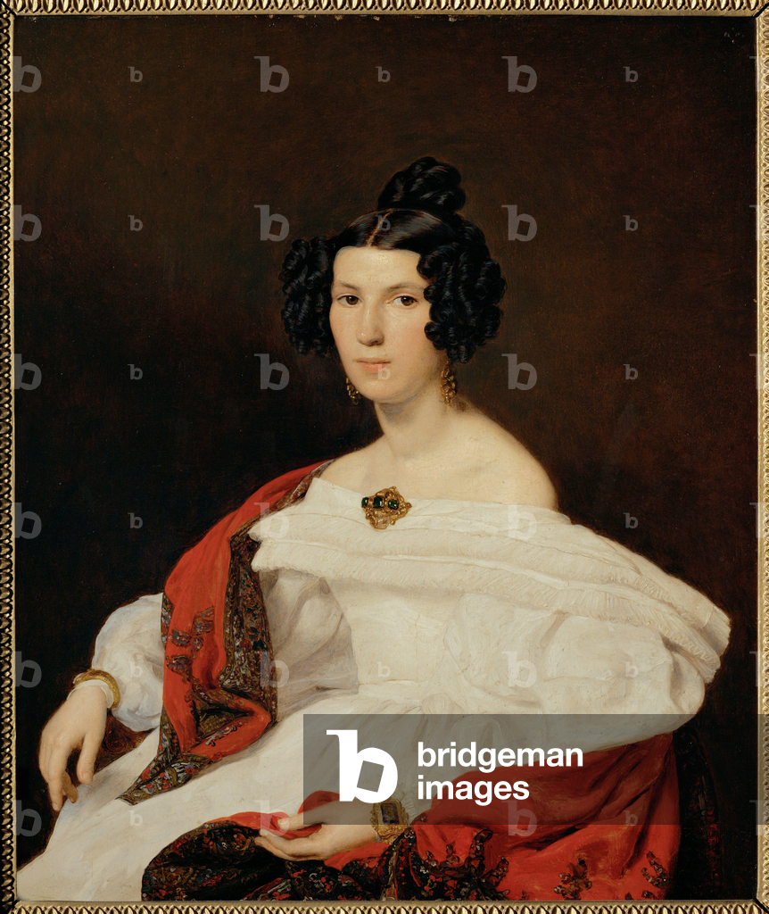 Bild von Gemälde "Porträt der Frau von Josef von Stadler" von Ferdinand Georg Waldmuller